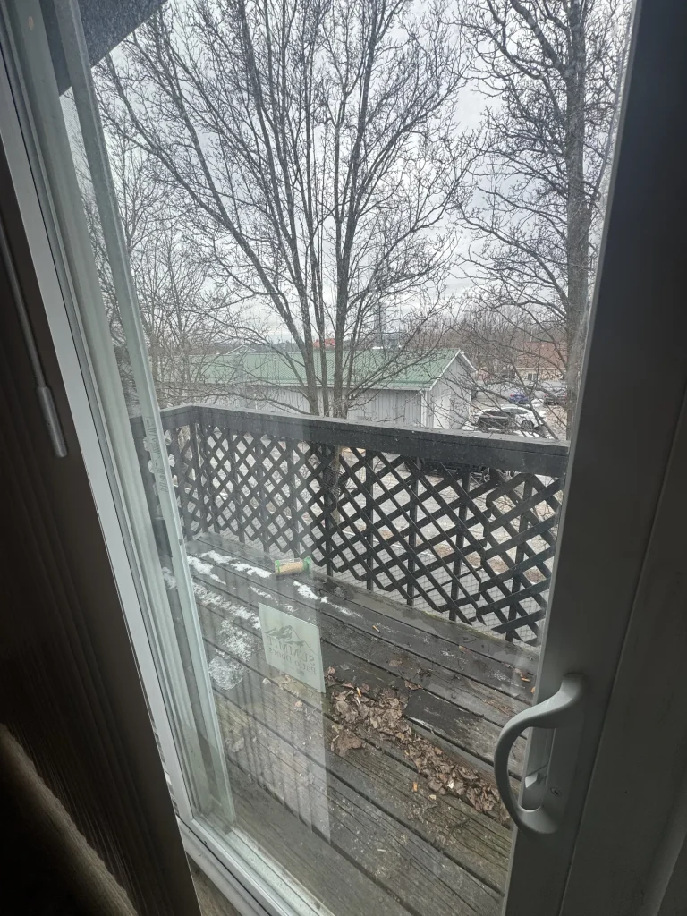 315 E Nepessing Unit 6, Lapeer: deck off the sliding doors